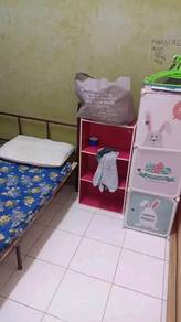 katil single siap tilam