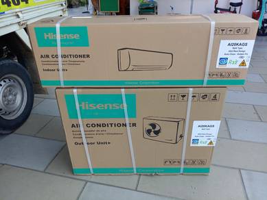 Hisense 1.0hp Non Harga Siap Pasang Aircond AM264
