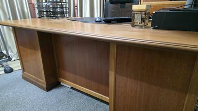 office desk with four drawer