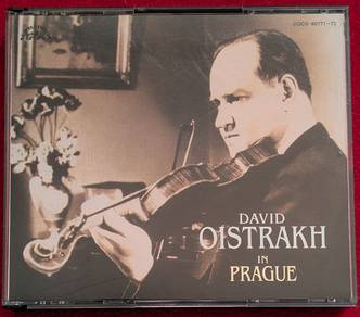 David Oistrakh IN PRAGUE Japan 3 CD Set