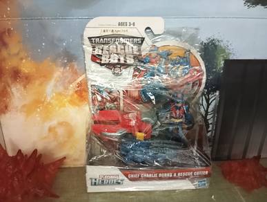 Transformers Rescue Bots Chief Charlie Burn