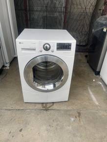 LG inverter steam condenser dryer 8kg pengering