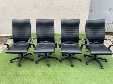 YE73J Kerusi Beroda Ofis Pejabat High Back Chair