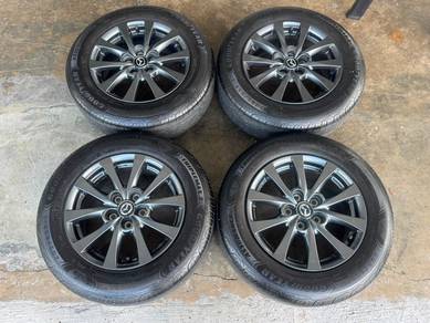 Rim second 16 mazda siap tayar aruz kembara Hrv
