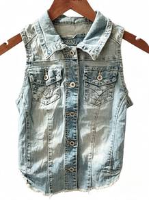 Maurices Denim Vest 