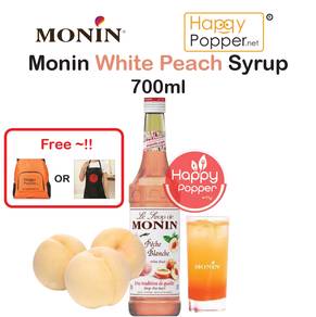 Monin Fruit Series - White Peach Syrup 700ml