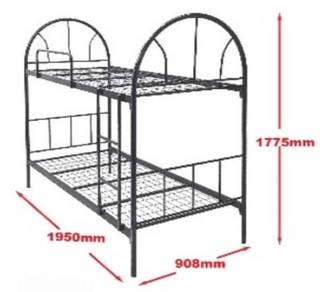 Metal double decker