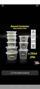 Food container plastic all products available