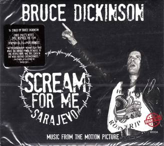 Ori CD BRUCE DICKINSON Scream Sarajevo  [2018] NEW