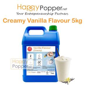 Popcorn Emulco Creamy Vanilla Flavour Flavor 600g