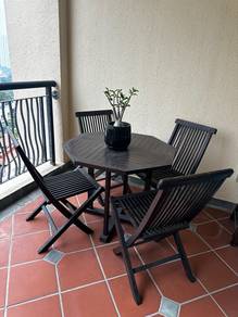 patio furniture outdoors