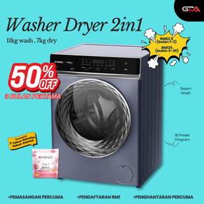 Mesin Basuh Dryer 2in1 Khind Baru - Mersing