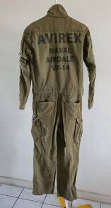 Avirex US Navy VF-14 2-Way Jumpsuit All-in-One Use