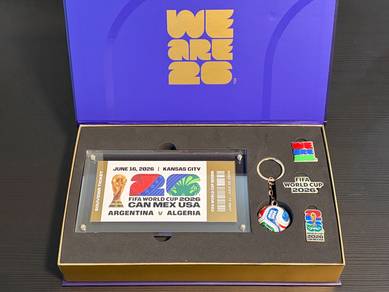 FIFA 2026 Messi Hat-Trick Souvenir Set