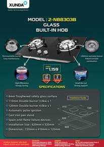 Glass Built-In Hob (2-NB8303B)