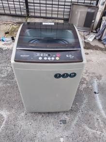 Sharp washing mesin 9kg like a new