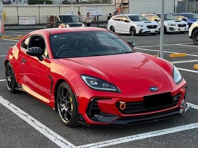 Subaru BRZ Sti Bumper Front Lip Carbon
