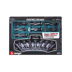 Bburago F1 Mercedes AMG F1 Team Deluxe Gift Set Wi