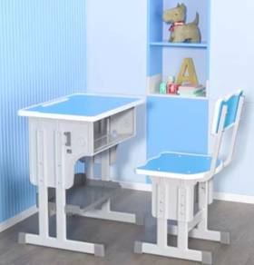 Kids Height Adjustable Table Chair Budak Kerusi