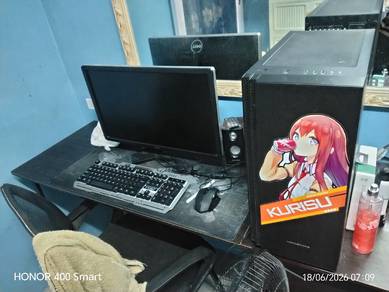 Fullset Gaming Pc & Editing i7 6th + Gpu Gtx1060