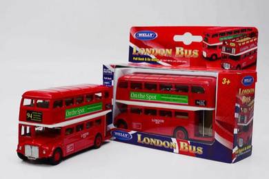 Classic Double decker London bus model