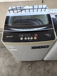 washing machine sharp 7kg elok lgi sekli hantr