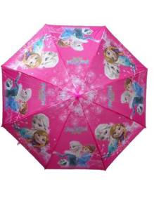 Kids Cartoon Long Umbrella Frozen Elsa Anna (NEW)