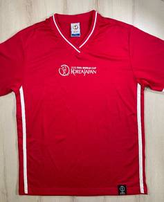 2002 World Cup Red Jersey #BW Used