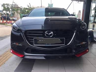 Mazda 3 2018 oem body kit with spoiler paint