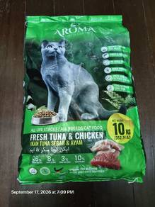 makanan kucing 10kg aroma