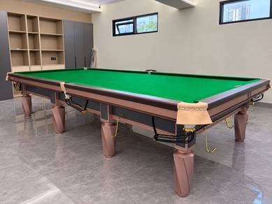 Rose Gold Steel Block Snooker Table 12ft x 6ft