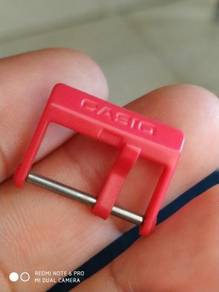 Vintage casio red watch buckle 16mm