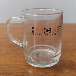 Vintage Hacks glass mug