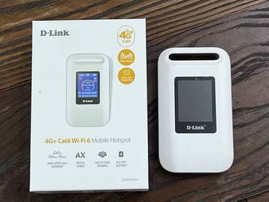 D-Link 4G+ Cat6 Wi-Fi 6 Mobile Hotspot