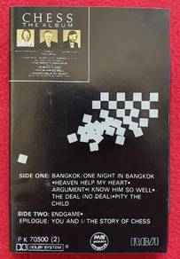 Chess THE ALBUM Cassette Tape