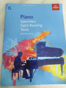 ABRSM Grade 6 Piano Specimen Sight Reading Tests a