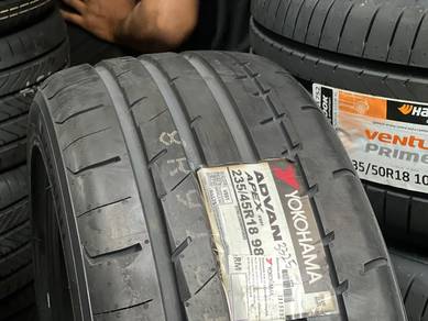 Tayar Baru 235 45 18 Yokohama Advan Apex V601Japan