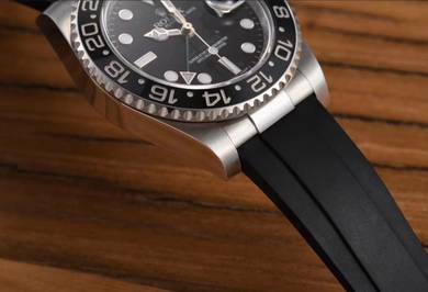 ROLEX GMT 40mm OYSTERFLEX Rubber Watch Strap