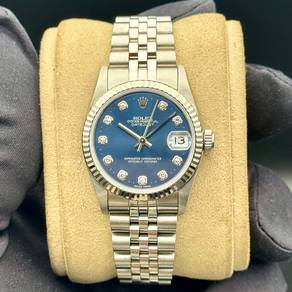 Rolex Datejust 31 Blue Diamond Jubilee 68274