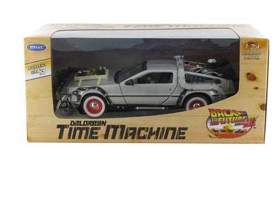 BACK TO FUTURE - Delorean Time Machine model (P3)