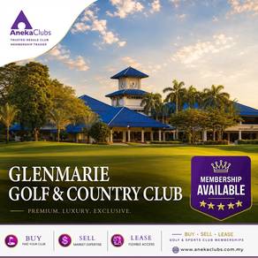 Glenmarie Golf Club Membership for Lease