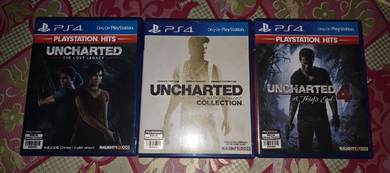Game ps4 jual combo uncharted all