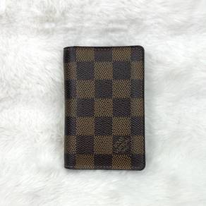 LV Pocket Organizer Brown Damier