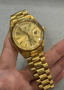 Rolex Vintage Day-Date 18k Yellow Gold 36mm 1803