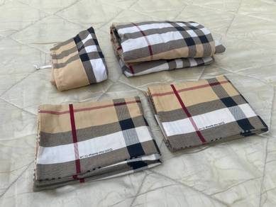C073 Cadar Sarung Bantal Peluk Queen Set Bed Sheet
