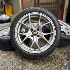 Bbs 16 inch sportrim City myvi jazz vios