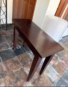 teak balinese console
