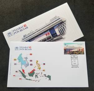 First Day Cover Joint Asean Post Office Msia 2024