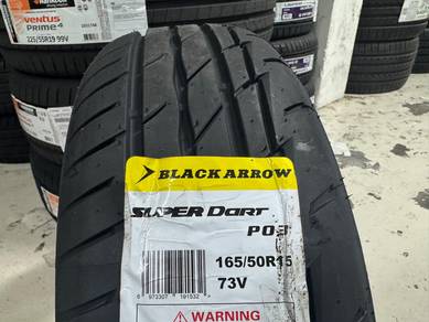 Tayar baru 165 50 15 blackarrow racing 2026 new