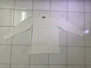 Clean White Long Sleeve Shirt